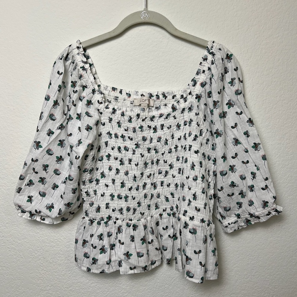 Off the Shoulder LOFT Top